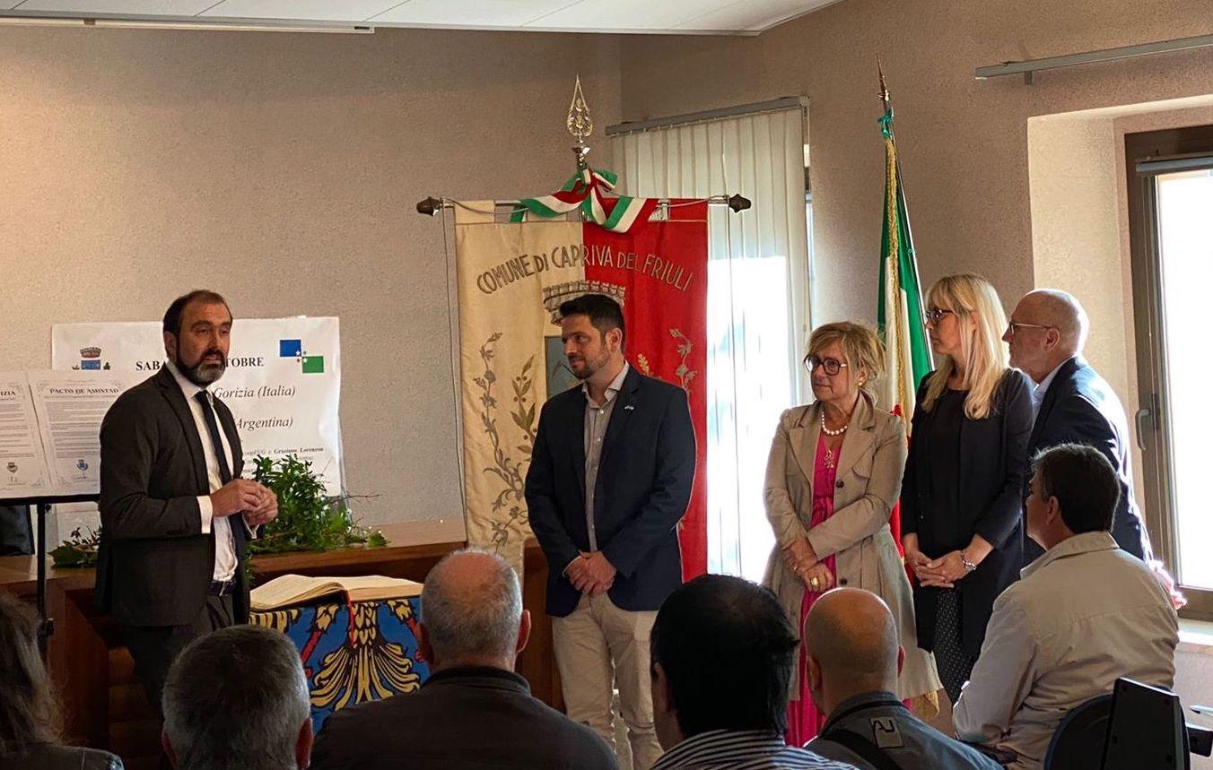 Copertina per Gli argentini di Avellaneda a Capriva, «fieri delle nostre radici friulane»